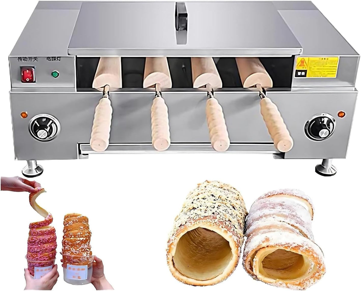 LQQYJSM, Forno elettrico, 3000 W, 50-300 °C, 30 cm, Nero/Argento, acciaio inox