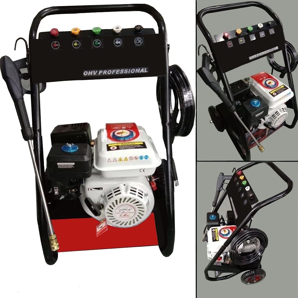 GrecoShop, Idropulitrice, 520 x 480 x 510 mm, 170 bar, 4.8 kW, Nero