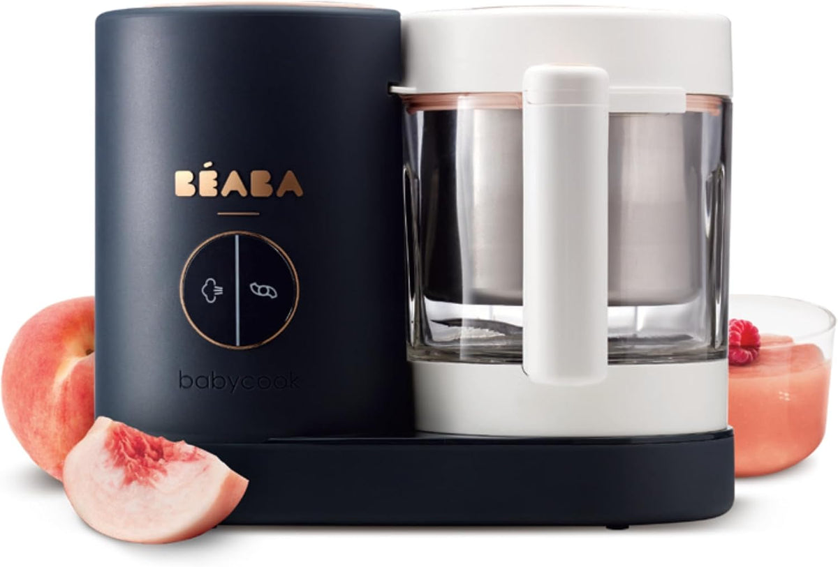 Robot da cucina, Béaba, 150 ml, 120 g, Argento/Blu, acciaio inox
