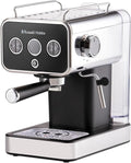 Russell Hobbs, Macchine da caffè tazza singola, 15 bar, Nero/Argento, acciaio inox