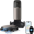 eufy, Robot aspirapolvere, 5 cm, 1,5 kg, 360 giri/min, Nero, autopulizia