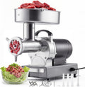 VEVOR, Tritacarne, 595 x 280 x 500 mm, 1100 W, 9,5 kg, Argento, acciaio inox