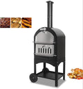 MObyat, Forno per pizza, 28 kg, Argento, funzione grill