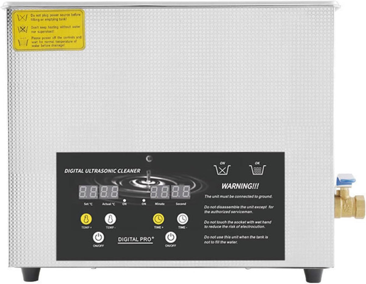 OPSREY, Pulizia e cura, 10 litri, 300x150x100 mm, 220 V, Argento, acciaio inox