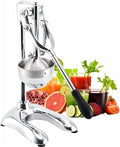 Spremiagrumi manuale, Argento, acciaio inox