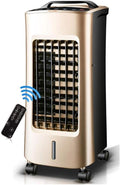 Condizionatore portatile, 5 l, 65 × 34 × 28 cm, 6 m, Bianco, illuminazione LED, telecomando, timer