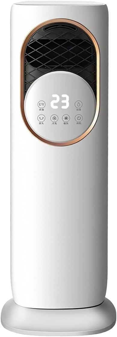 Condizionatore portatile, 4 l, Bianco, telecomando, timer, 2 in 1