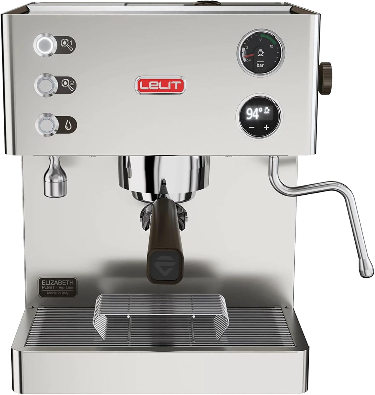 Lelit, Macchina da caffè, PL92T, Argento, acciaio inox