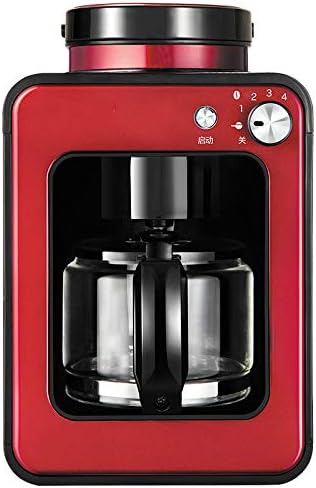 HWSY, Macchina da caffè, 580 ml, Nero/Argento