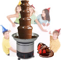 ANXYYDS, Fontane di cioccolata, 220 V, 30-150°C, 28 cm, Nero, acciaio inox