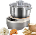Impastatrice planetaria, WANGYYDS, 5 L, 750 g, 38 °C, Nero, acciaio inox, timer