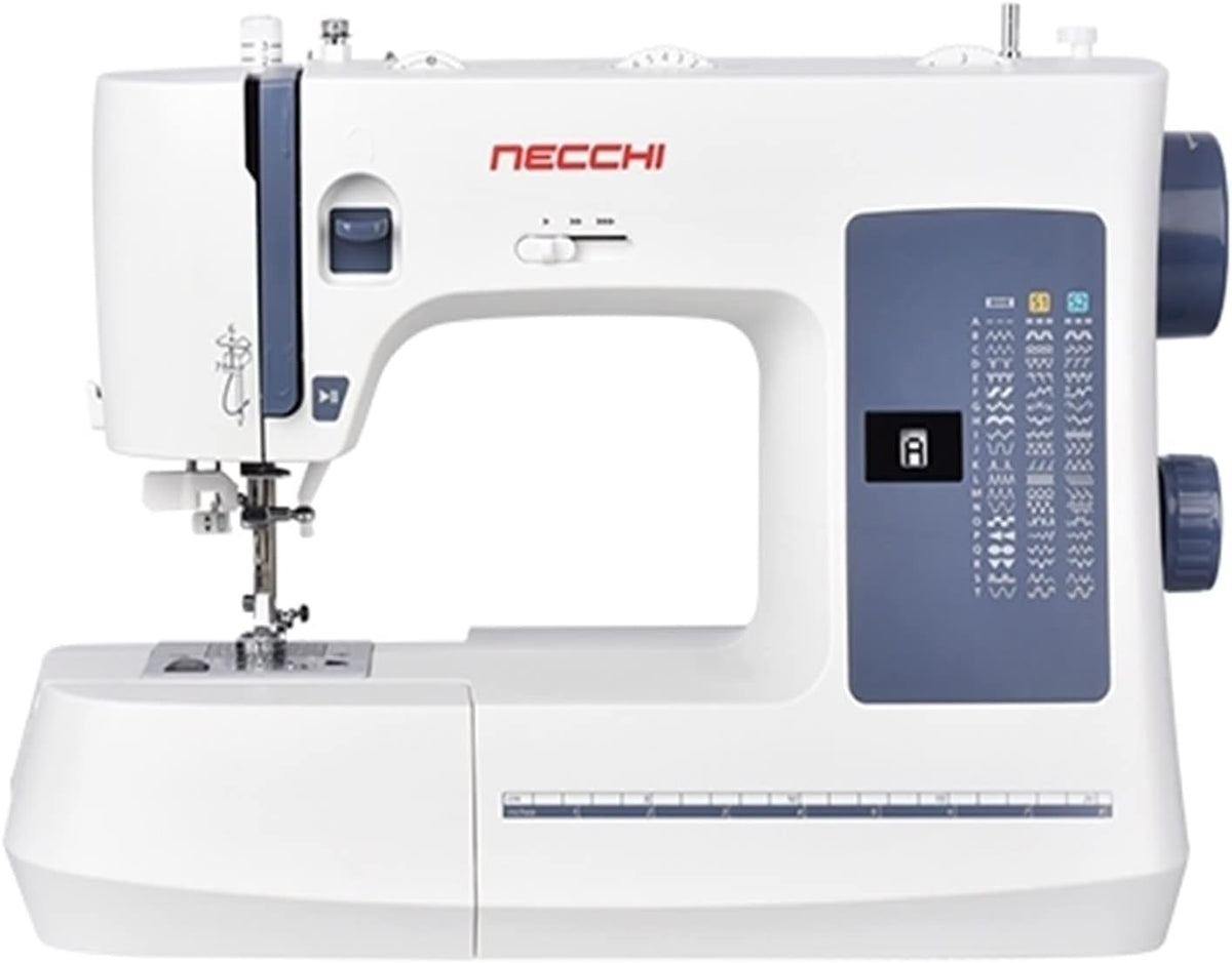 Necchi, Macchine da cucire a controllo elettronico, NC-59QD, 18 cm, Nero