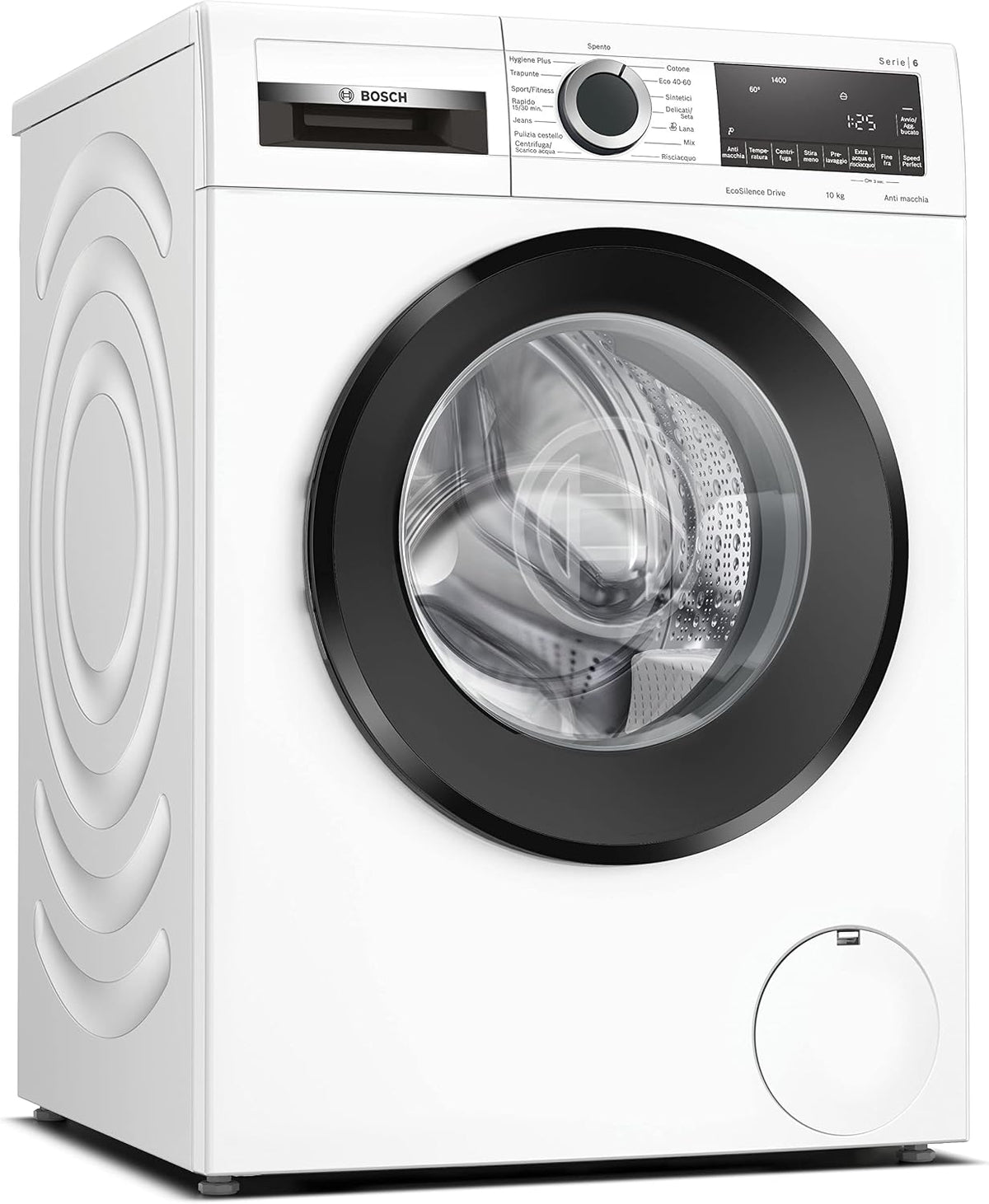 Bosch, Lavatrice, WGG25403IT, 10 kg, 1400 rpm, 40°C, Bianco