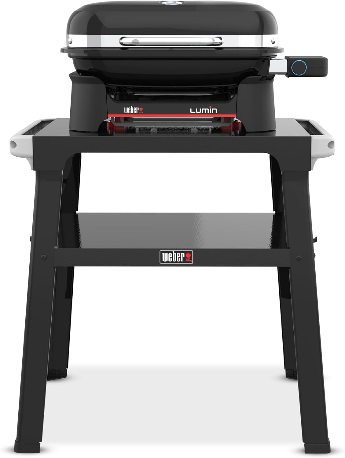 Weber, Barbecue elettrici, 43 × 32 cm, 315 °C, Nero