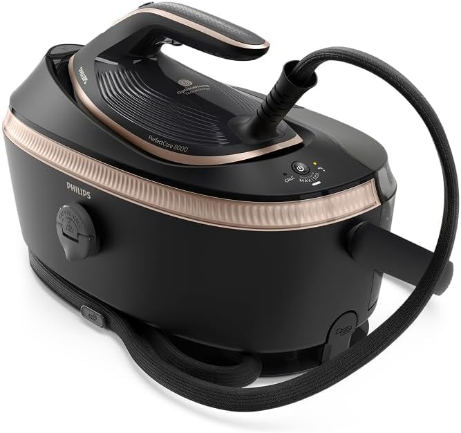 PHILIPS, Ferri a caldaia, PSG8300/80, 215 g, 1,4 l, Nero