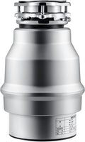 Tritarifiuti e parti, 330 x 230 x 39 mm, 550 W, 48 dB, Nero, acciaio inox