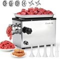 Anatole, Tritacarne, 950 W, 35,5x 20x 2,5 cm, 10 mm, Argento, acciaio inox