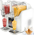 menglanchang, Gelatiera, 4 l, 430 W, 16,5 kg, Bianco, illuminazione LED, autopulizia
