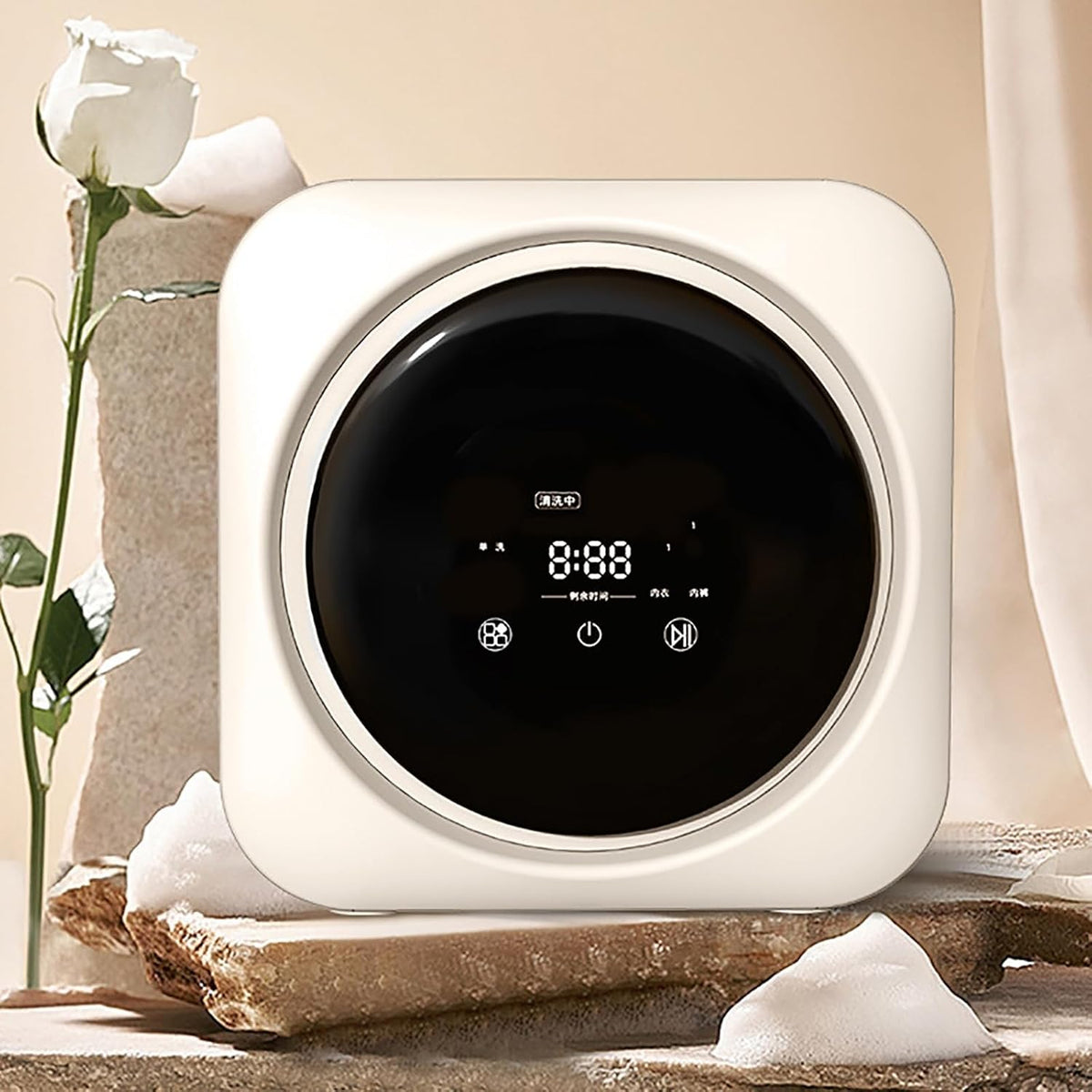 Lavatrice, 170 W, 4,5 kg, 25 cm, Bianco