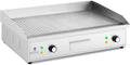 Royal Catering, Piastre, 700 x 400 mm, 4400 W, 300 °C, Nero, funzione grill