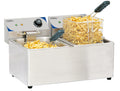 Casselin, Friggitrici, CFE82, 8 litri, 60 °C, 3250 W, Nero, acciaio inox