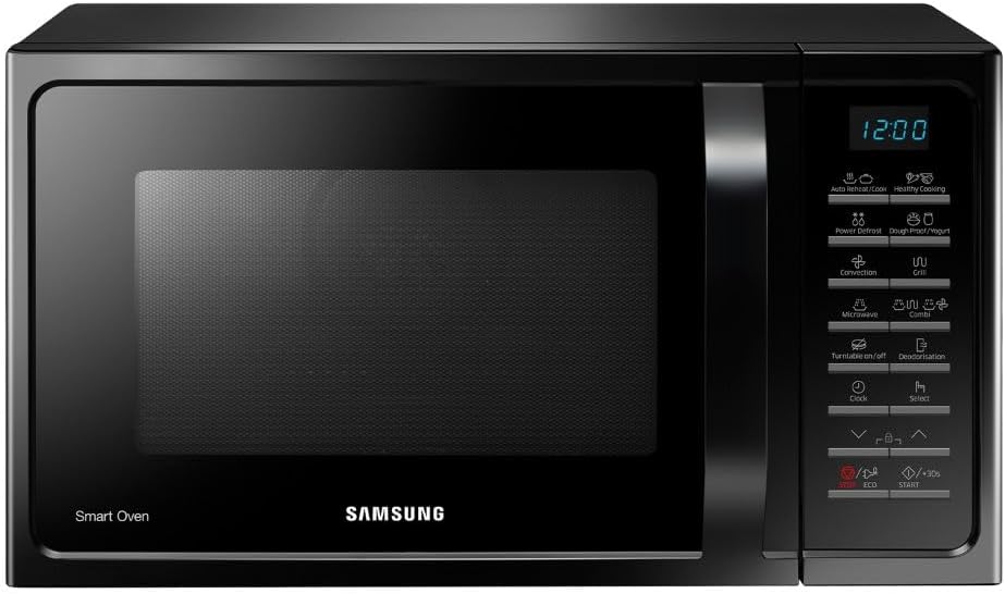 Samsung, Forno a microonde, MC28H5015AK, 52 x 31 x 47 cm, 900 W, 28 L, Nero, funzione grill