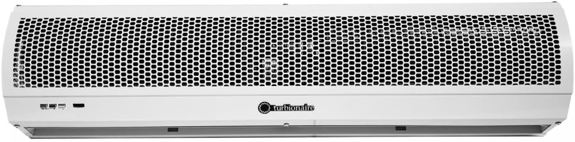 Turbionaire, Ventilatori da parete, 90T, 90 cm, Nero, alluminio, telecomando