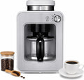 Macchina da caffè, 580 ml, 21 x 17 x 27 cm, 600 W, Nero/Argento, acciaio inox