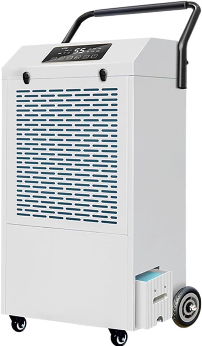 Deumidificatore, 60 litri, 25°C, 680 W, Bianco, timer