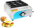 Macchine per Waffle, 31,3 x 37,2 x 13,5 cm, 8 cm, 5 kg, Argento, acciaio inox