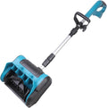 JTQYFI, Frese da neve, 30 cm, 11,3 kg, 5 cm, Nero, funzionamento senza fili