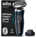 Braun, Rasoi a lamina, Marrone/Blu, funzionamento senza fili