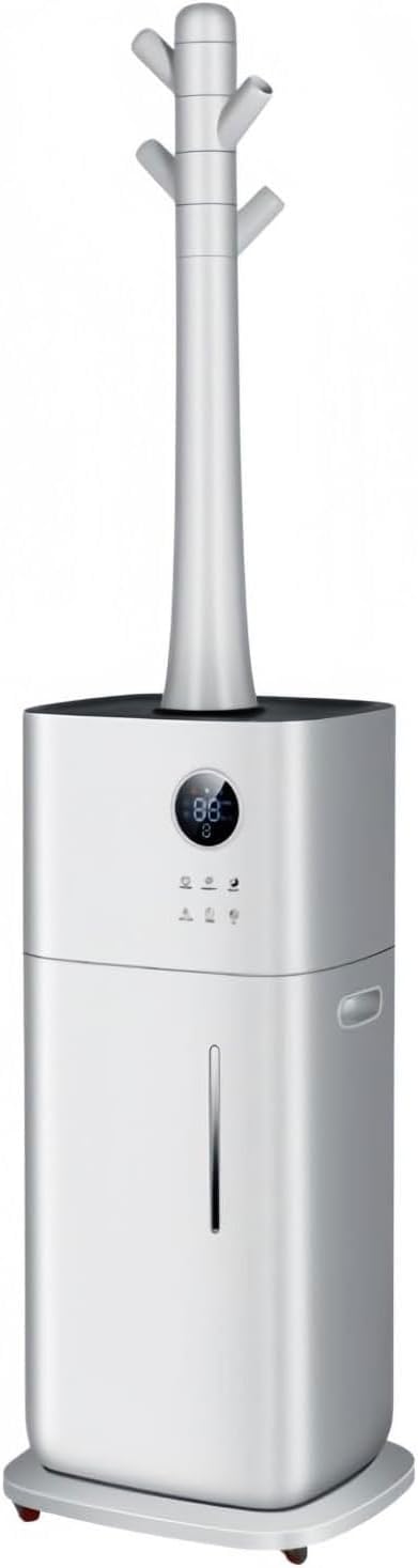 Umidificatori camera singola, 17 l, 310 x 235 x 1200 mm, 3,2 kg, Nero, illuminazione LED, timer