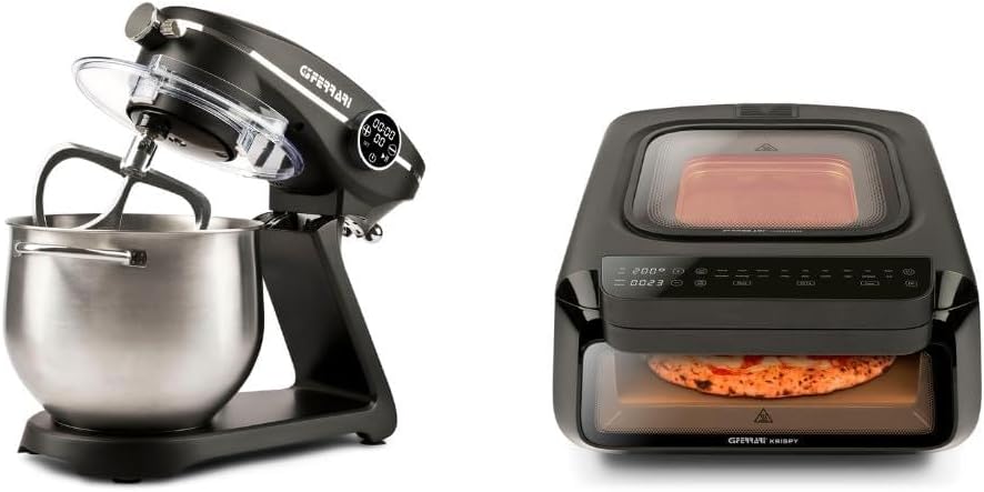G3 Ferrari, Forno elettrico, G20137, Nero/Argento, acciaio inox, funzione grill, Airfryer