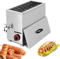 Macchine per Hot Dog, 21 litri, 58 x 25 x 46 cm, 15 kg, Nero, acciaio inox