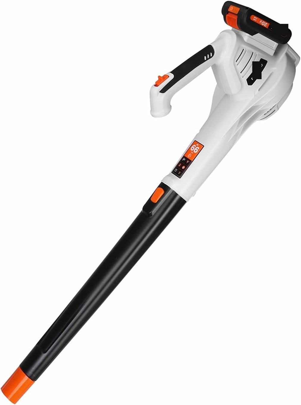 CVFRDD, Soffiatori per foglie, 205CFM, 20 V, 1600 W, 4.0 AH, Bianco, funzionamento senza fili