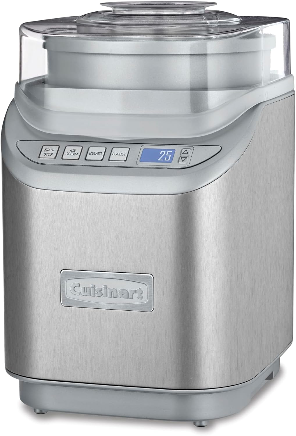 CUISINART, Gelatiera, ICE-70P1, 2 litri, Nero, timer, spegnimento automatico