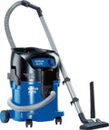 Aspirapolvere, Nilfisk, 1500 W, 230 V, 30 L, Blu/Nero, alluminio, vano contenitore