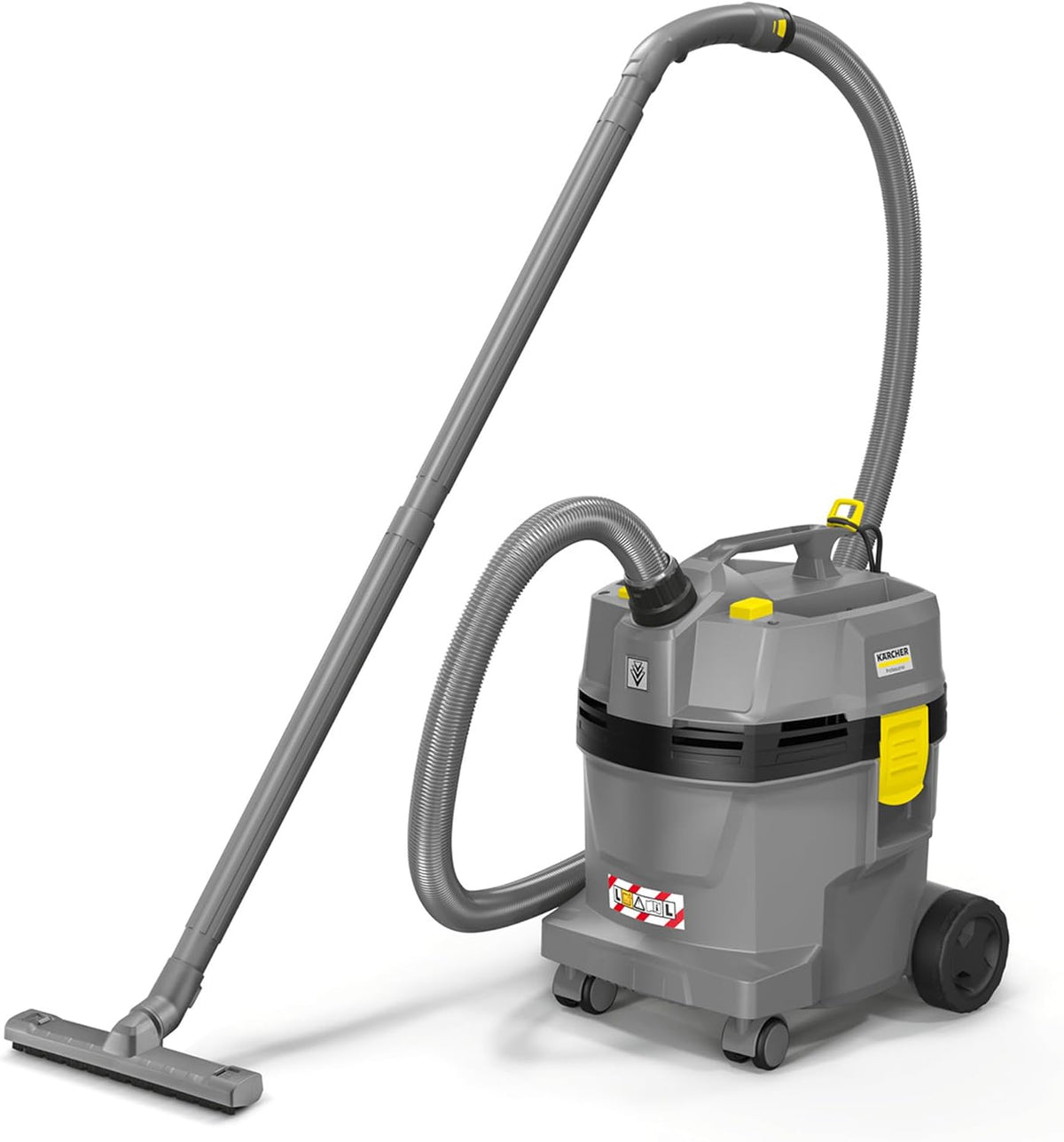 KÄRCHER, Aspirapolvere solidi e liquidi, 1300 W, 22 l, 1,9 m, Nero, vano contenitore