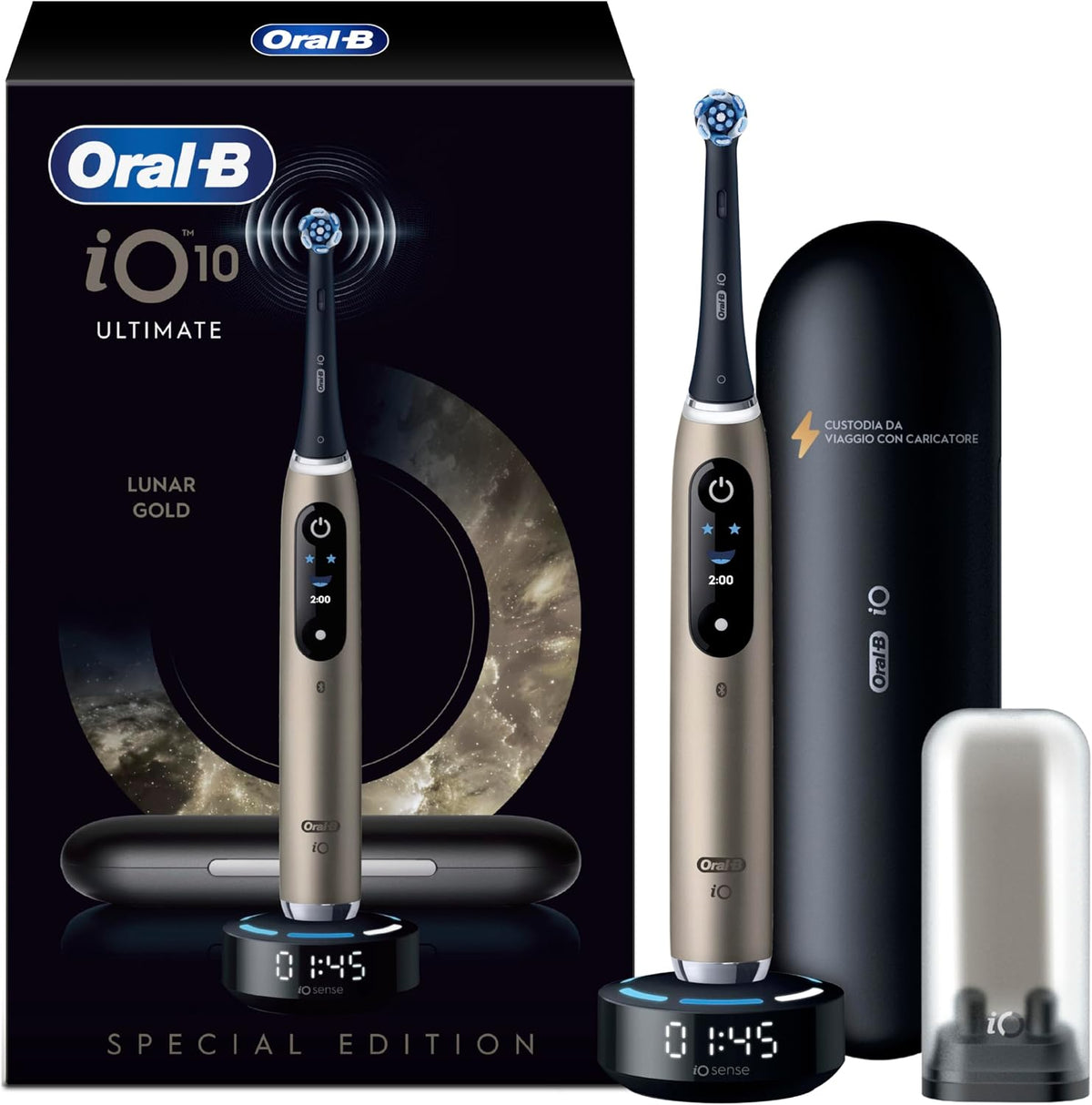 Oral-B, Spazzolini rotanti, Oro, timer