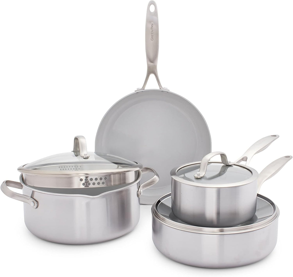 Forno elettrico, GreenPan, Argento, acciaio inox